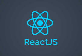 Logotipo do React e código na tela